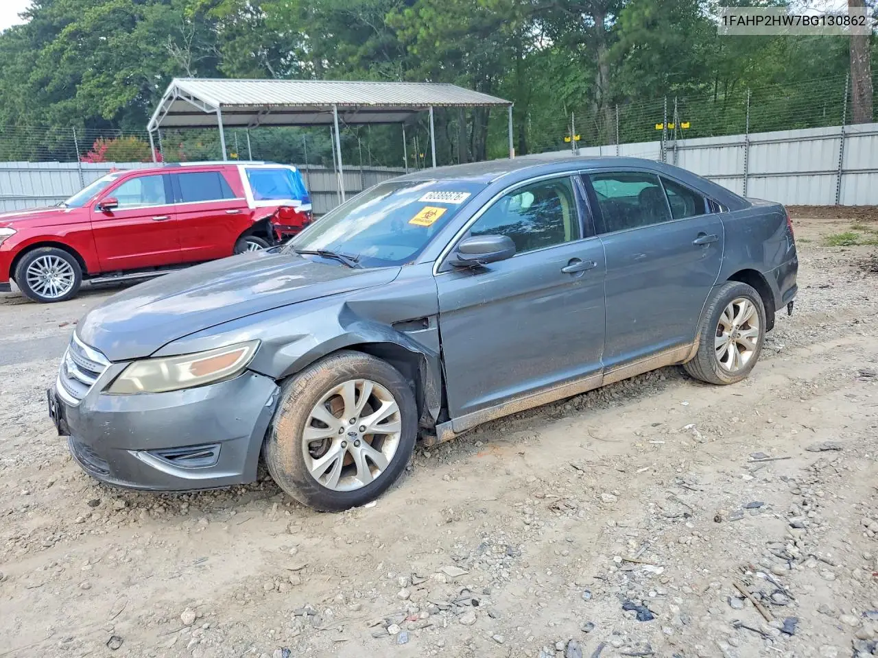 2011 Ford Taurus Sel VIN: 1FAHP2HW7BG130862 Lot: 60386676