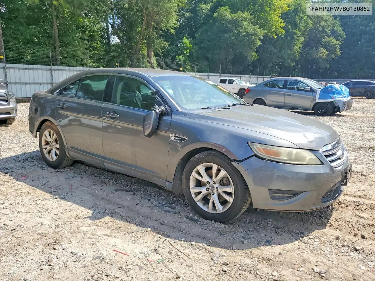 2011 Ford Taurus Sel VIN: 1FAHP2HW7BG130862 Lot: 60386676