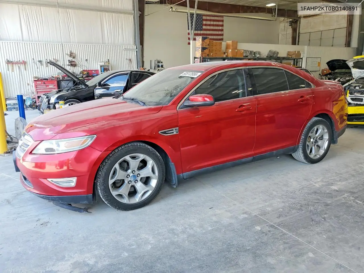 2011 Ford Taurus Sho VIN: 1FAHP2KT0BG140891 Lot: 60512886