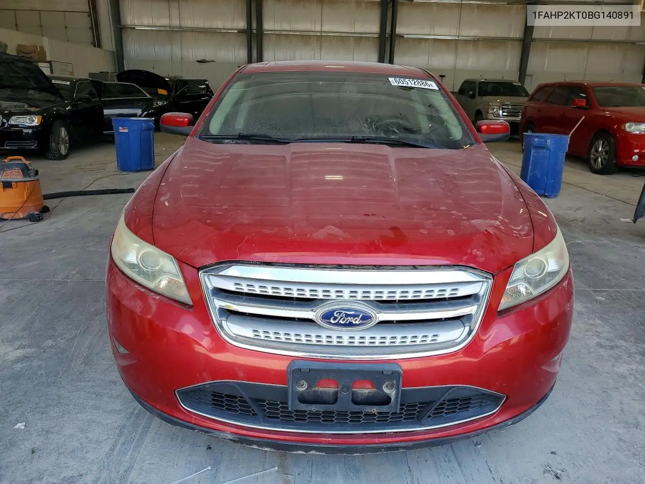 2011 Ford Taurus Sho VIN: 1FAHP2KT0BG140891 Lot: 60512886