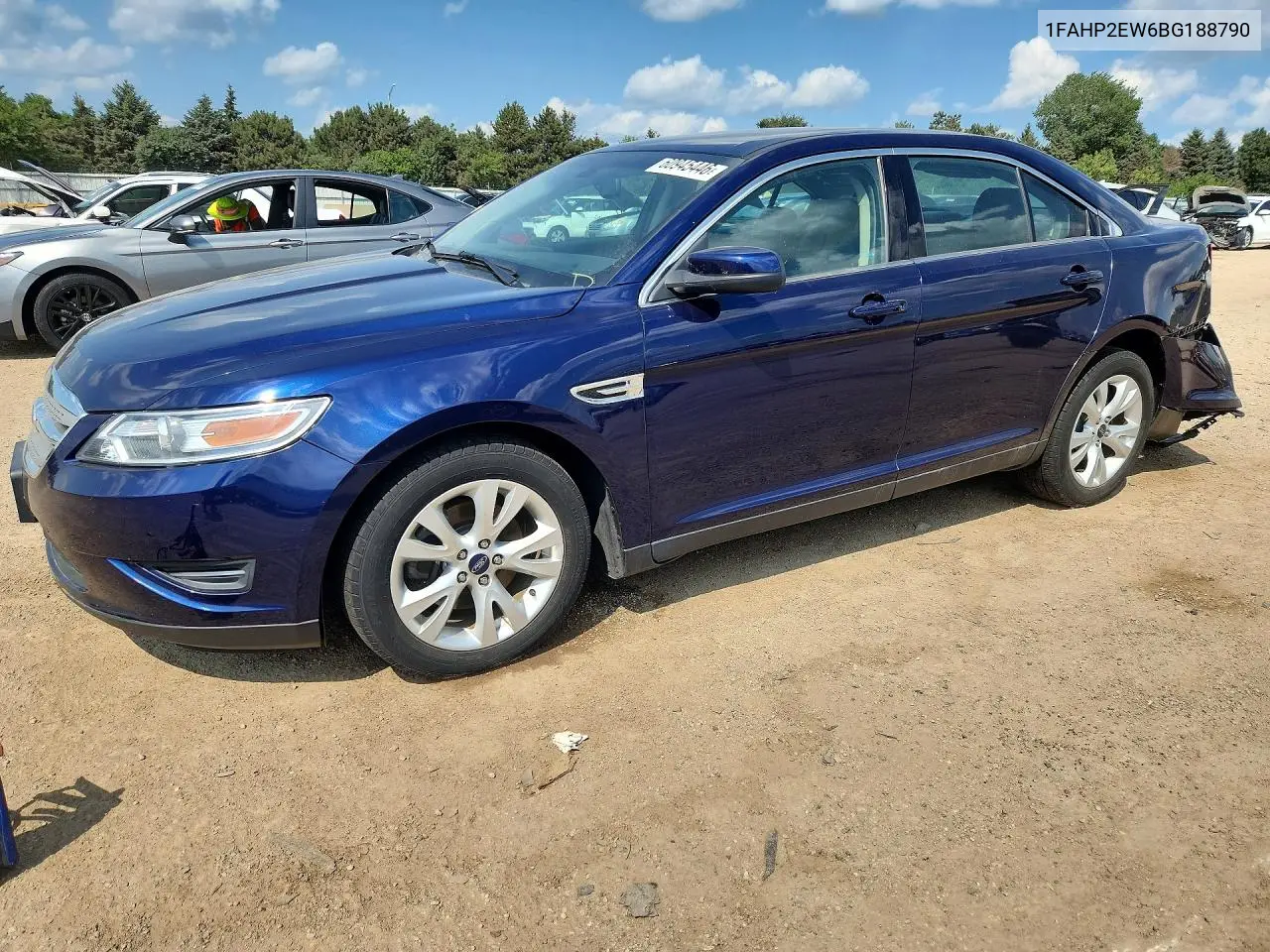 2011 Ford Taurus Sel VIN: 1FAHP2EW6BG188790 Lot: 60945446