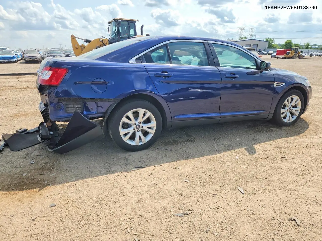 2011 Ford Taurus Sel VIN: 1FAHP2EW6BG188790 Lot: 60945446