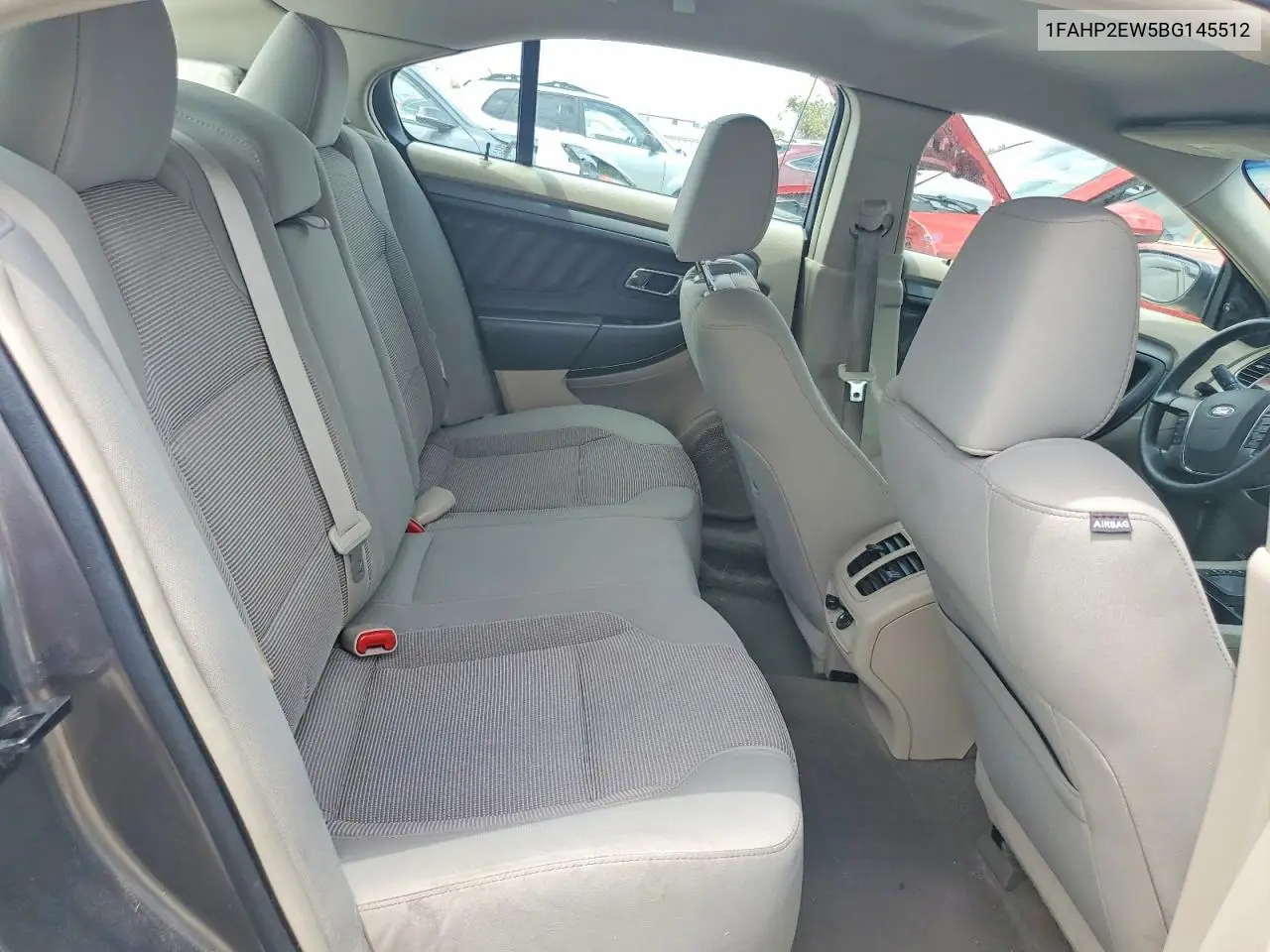 2011 Ford Taurus Sel VIN: 1FAHP2EW5BG145512 Lot: 60971556