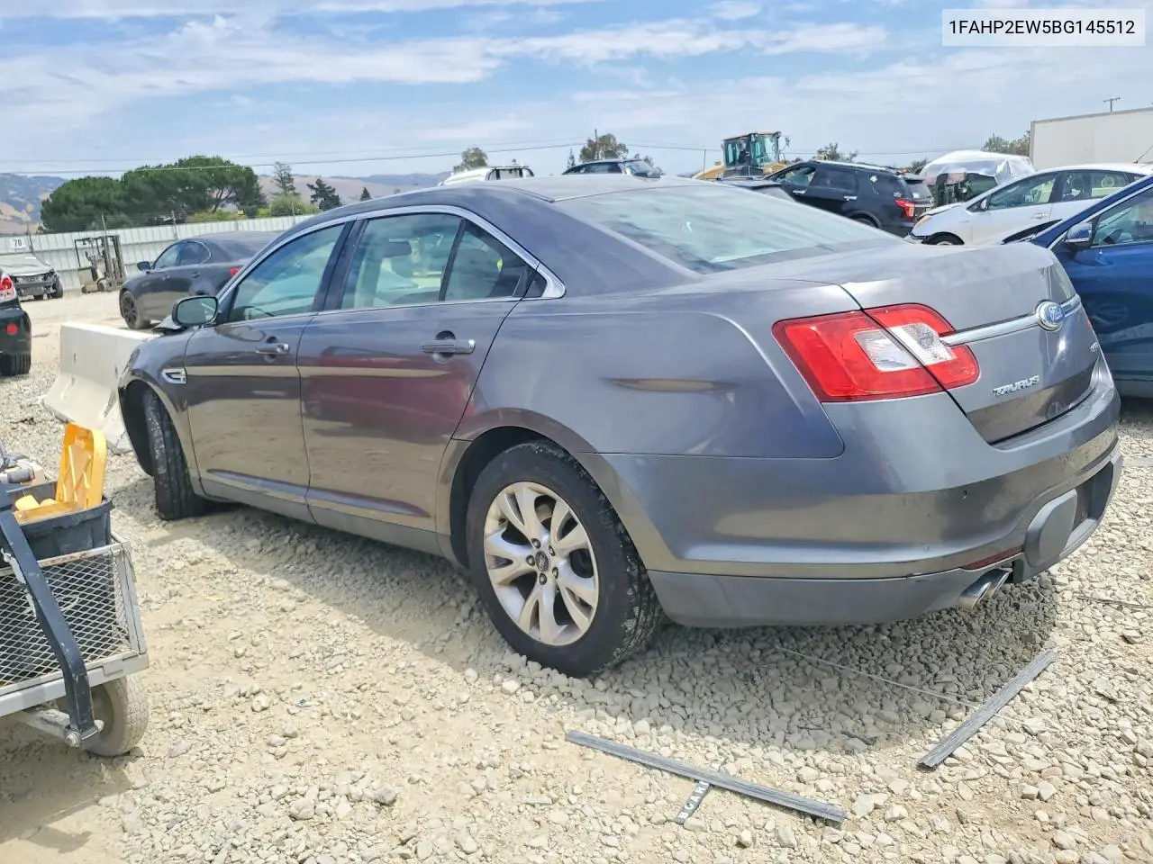 2011 Ford Taurus Sel VIN: 1FAHP2EW5BG145512 Lot: 60971556