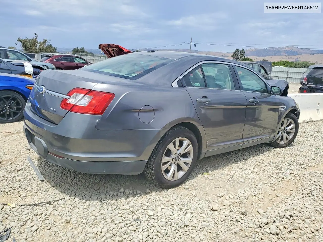 2011 Ford Taurus Sel VIN: 1FAHP2EW5BG145512 Lot: 60971556