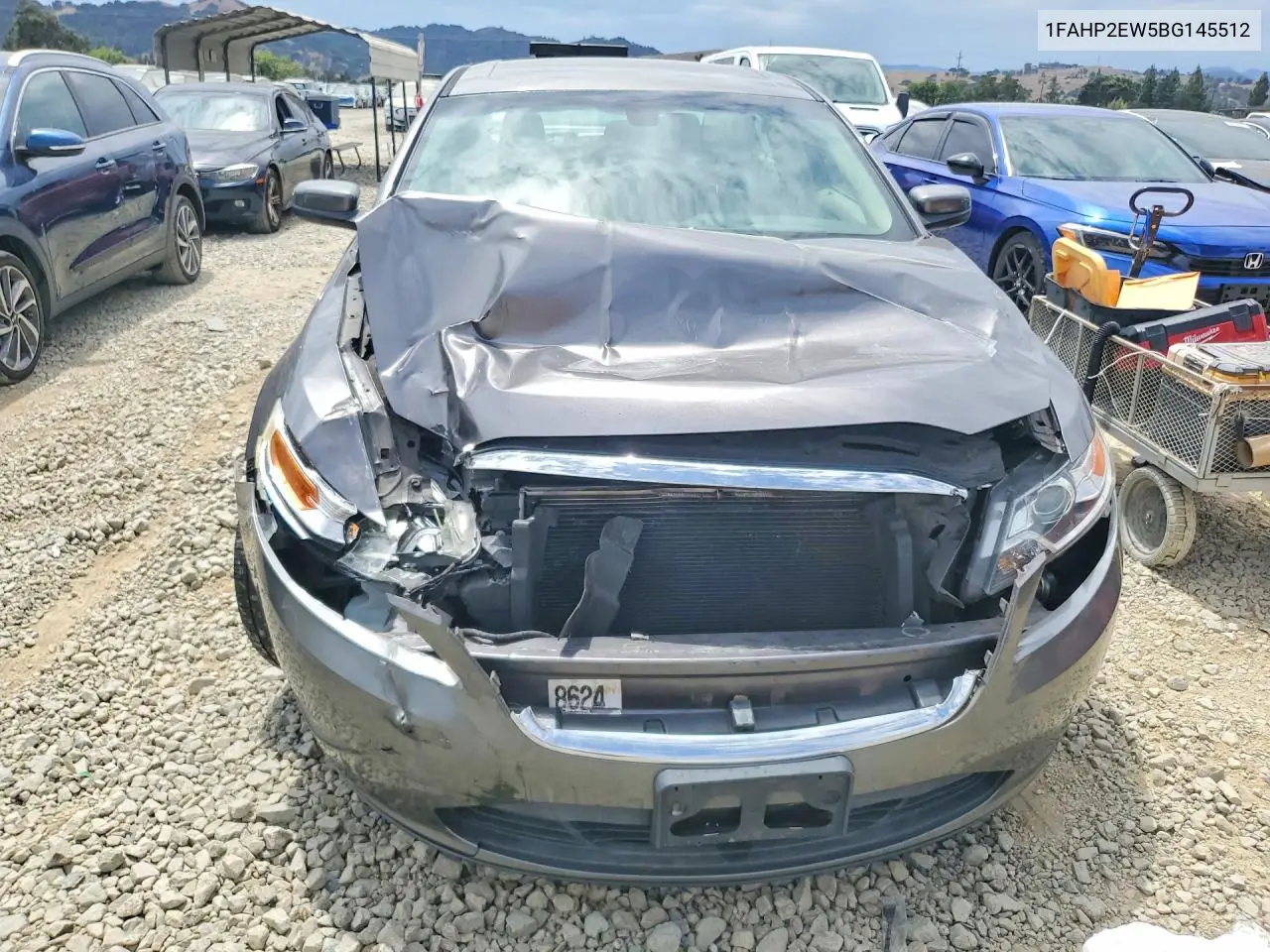 2011 Ford Taurus Sel VIN: 1FAHP2EW5BG145512 Lot: 60971556