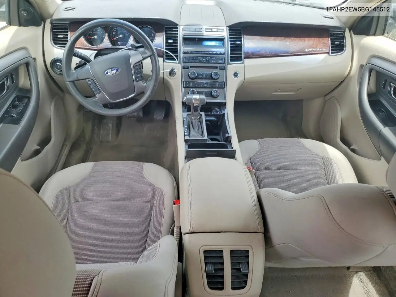 2011 Ford Taurus Sel VIN: 1FAHP2EW5BG145512 Lot: 60971556