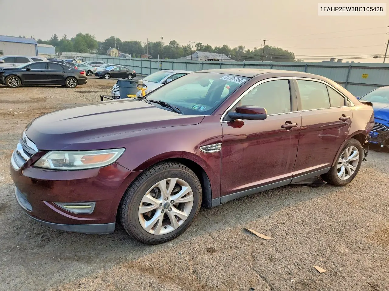 2011 Ford Taurus Sel VIN: 1FAHP2EW3BG105428 Lot: 61305786
