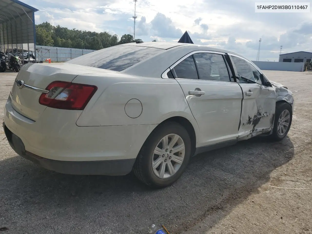 1FAHP2DW3BG110467 2011 Ford Taurus Se