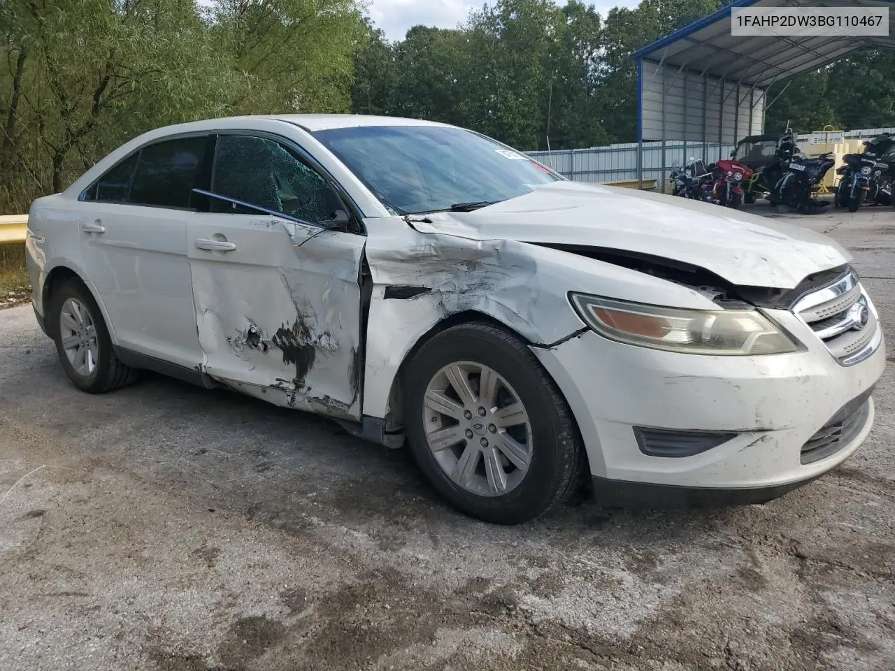1FAHP2DW3BG110467 2011 Ford Taurus Se