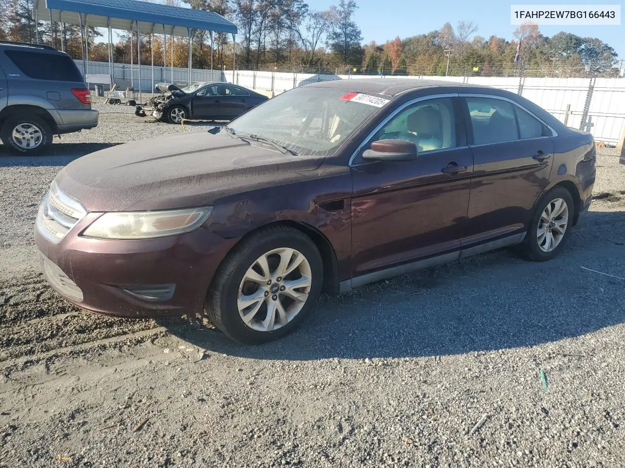1FAHP2EW7BG166443 2011 Ford Taurus Sel