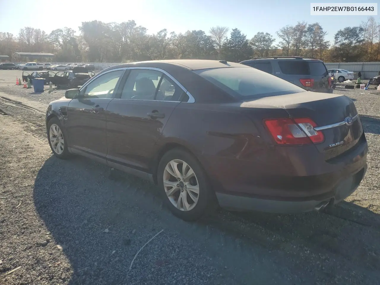 1FAHP2EW7BG166443 2011 Ford Taurus Sel