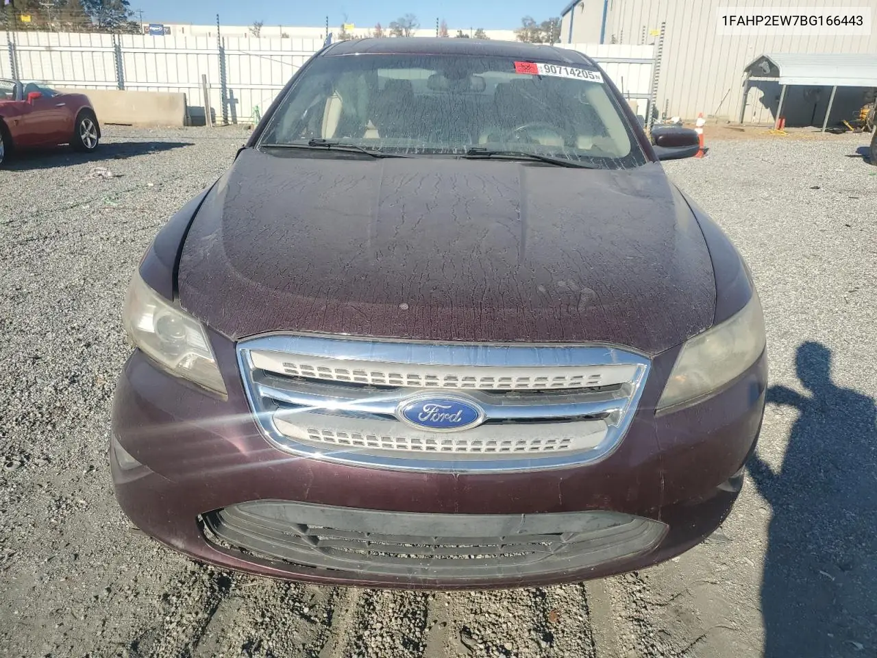 1FAHP2EW7BG166443 2011 Ford Taurus Sel