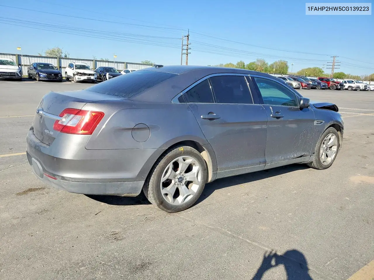 1FAHP2HW5CG139223 2012 Ford Taurus Sel