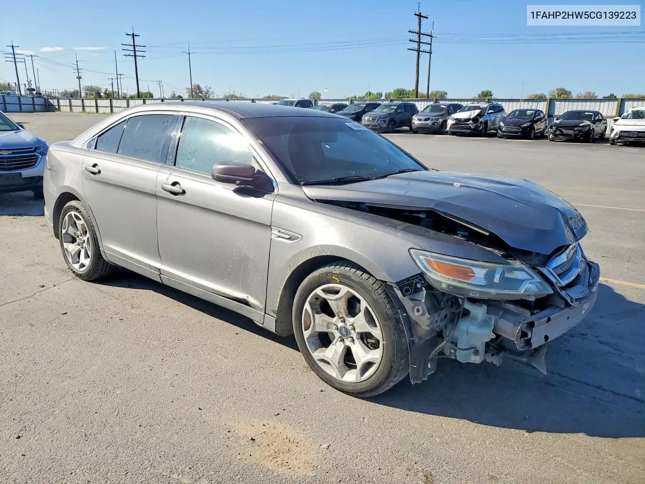 1FAHP2HW5CG139223 2012 Ford Taurus Sel