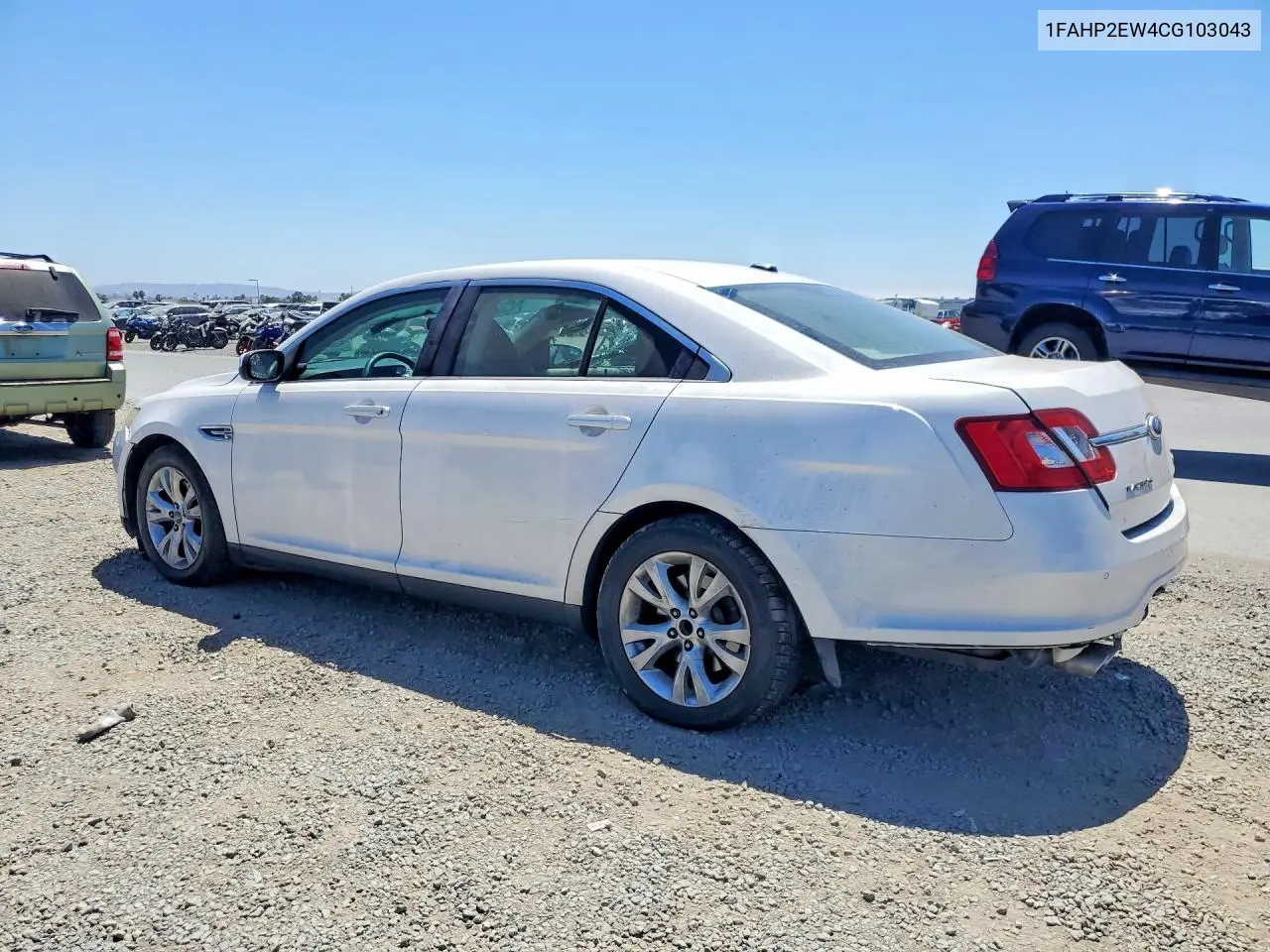 2012 Ford Taurus Sel VIN: 1FAHP2EW4CG103043 Lot: 58151606