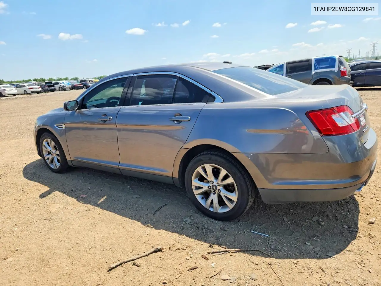 2012 Ford Taurus Sel VIN: 1FAHP2EW8CG129841 Lot: 60533886