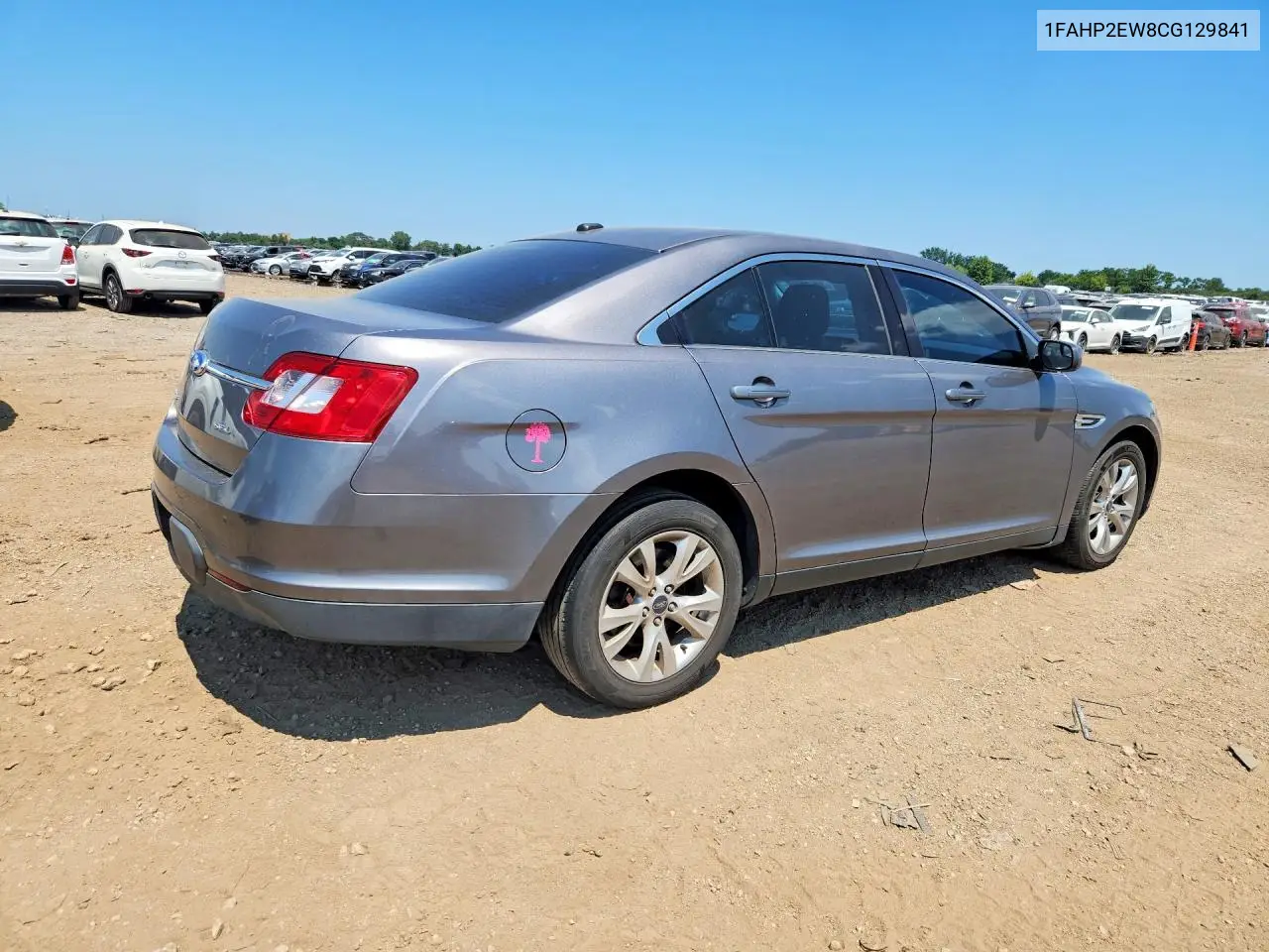 2012 Ford Taurus Sel VIN: 1FAHP2EW8CG129841 Lot: 60533886
