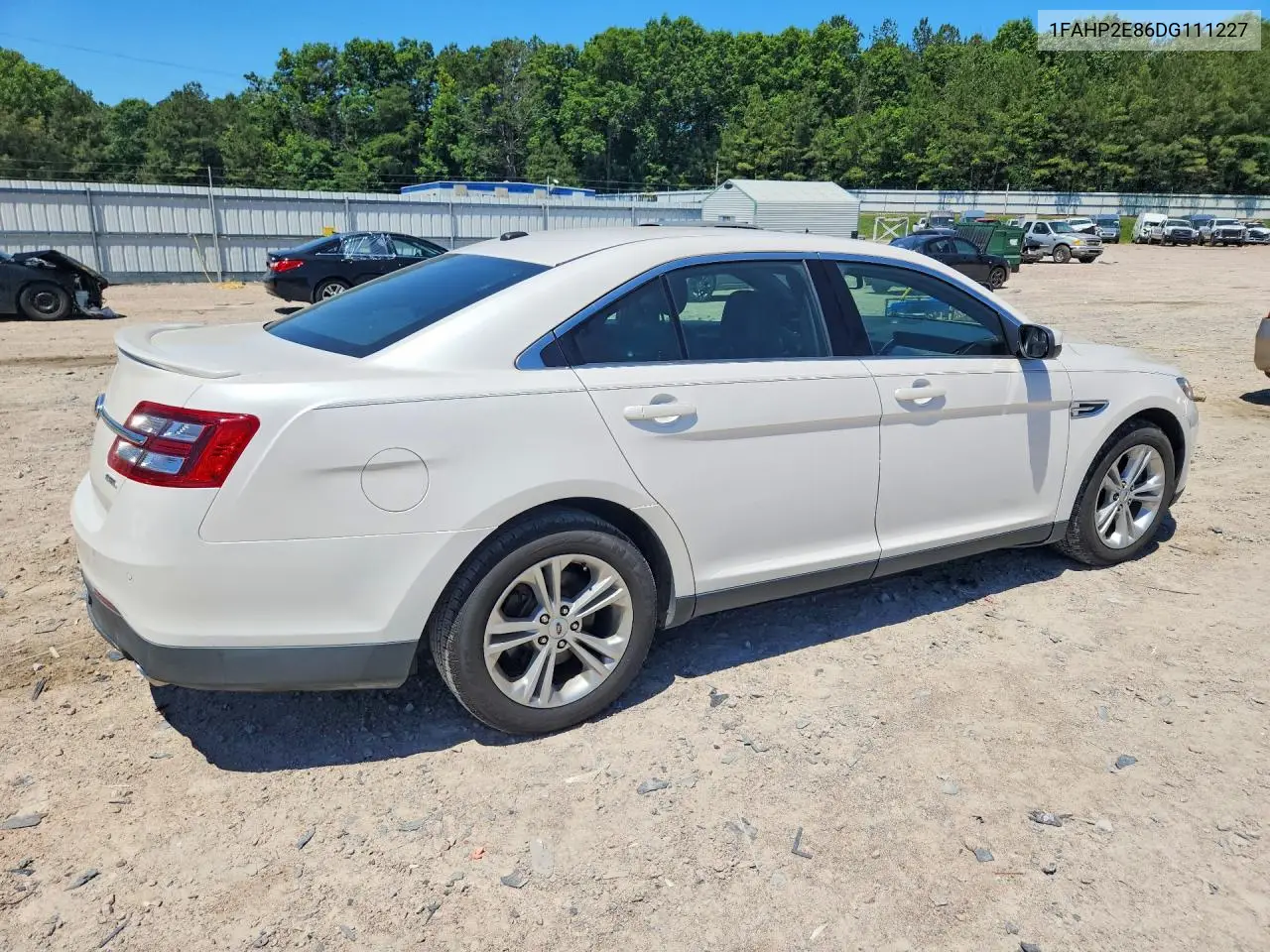 2013 Ford Taurus Sel VIN: 1FAHP2E86DG111227 Lot: 55532756