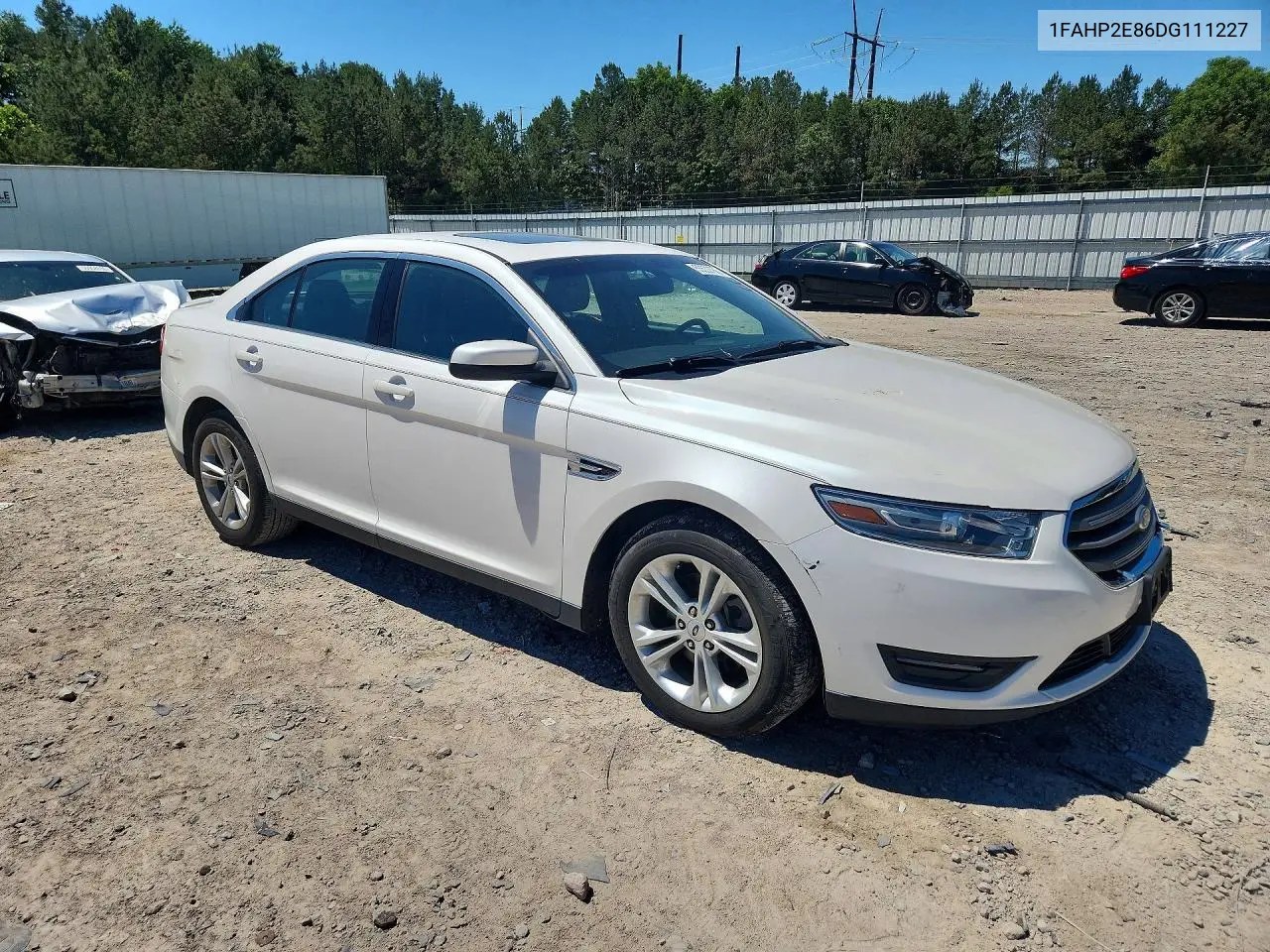 2013 Ford Taurus Sel VIN: 1FAHP2E86DG111227 Lot: 55532756