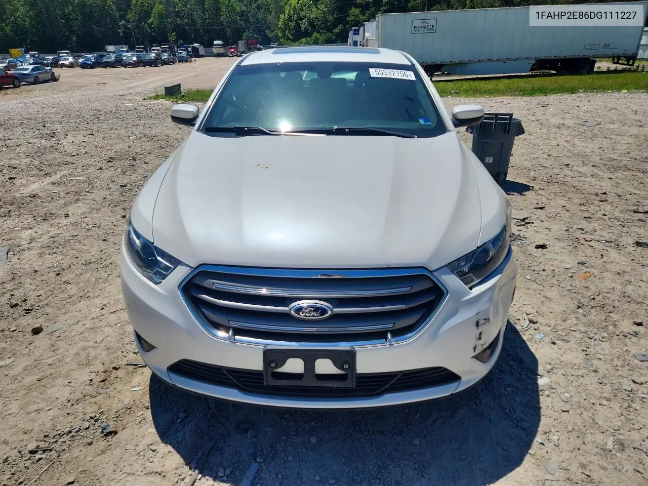 2013 Ford Taurus Sel VIN: 1FAHP2E86DG111227 Lot: 55532756