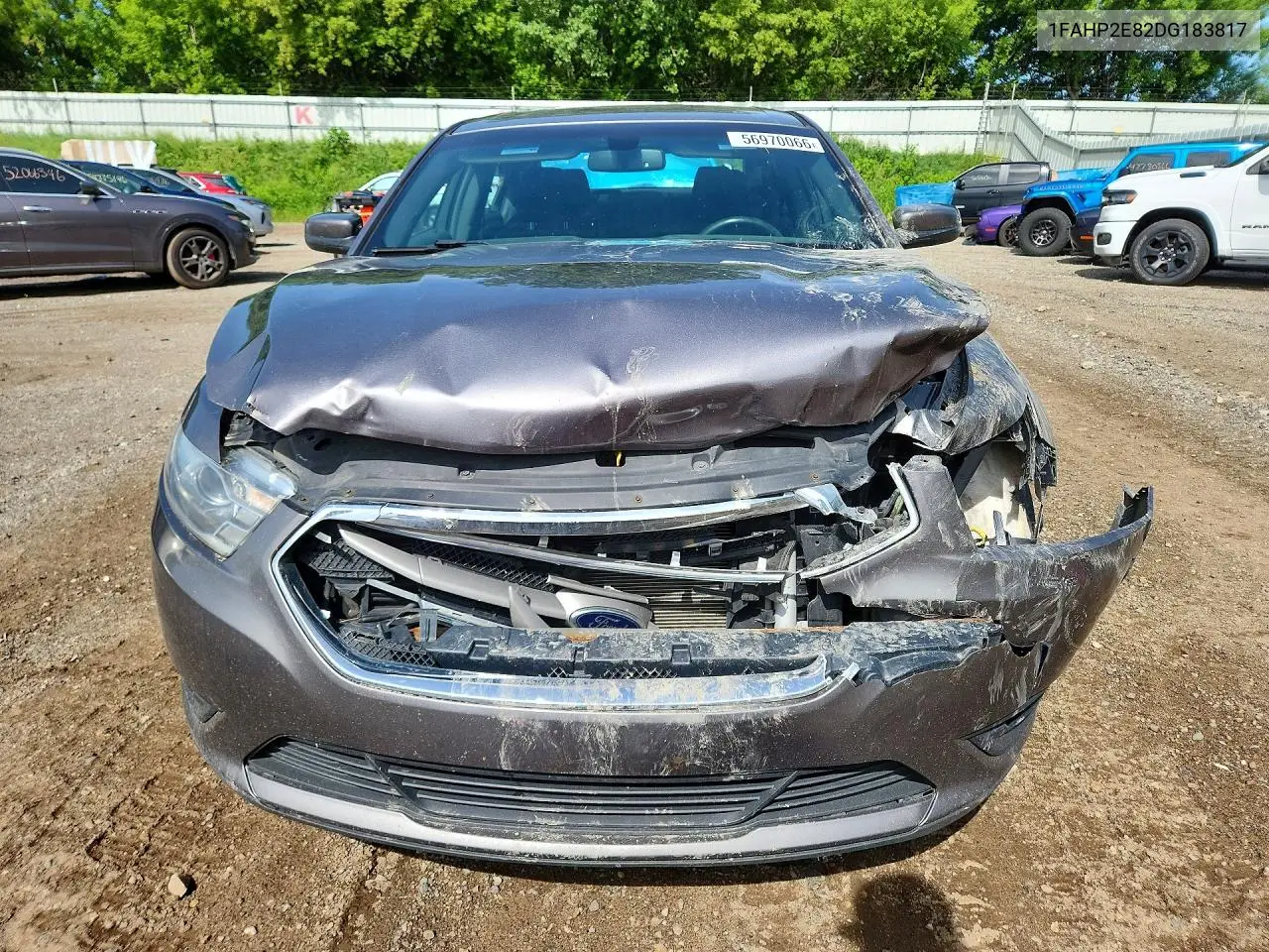 2013 Ford Taurus Sel VIN: 1FAHP2E82DG183817 Lot: 56970066