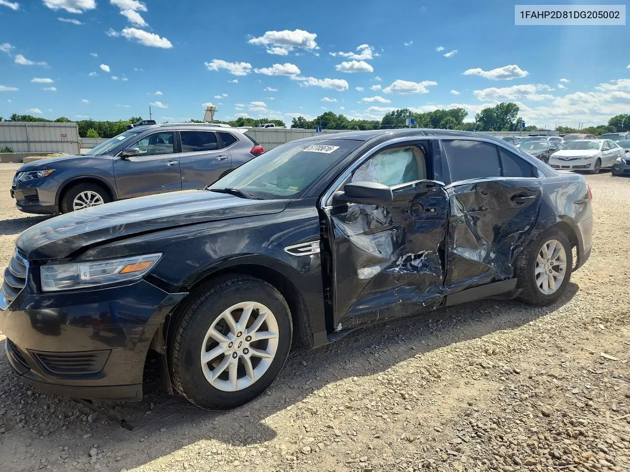 2013 Ford Taurus Se VIN: 1FAHP2D81DG205002 Lot: 57705616