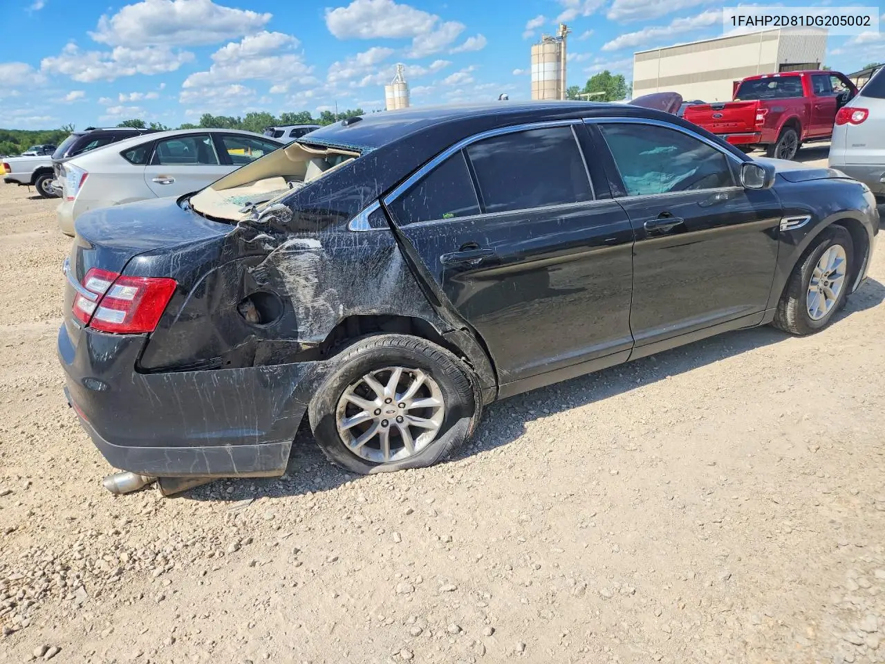 2013 Ford Taurus Se VIN: 1FAHP2D81DG205002 Lot: 57705616