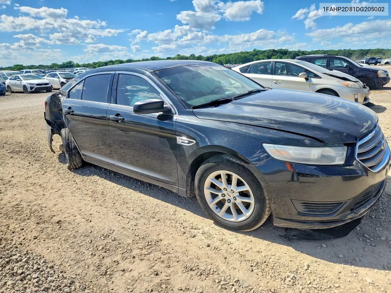 2013 Ford Taurus Se VIN: 1FAHP2D81DG205002 Lot: 57705616