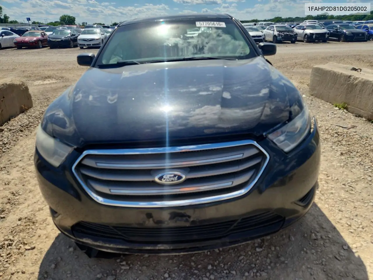 2013 Ford Taurus Se VIN: 1FAHP2D81DG205002 Lot: 57705616