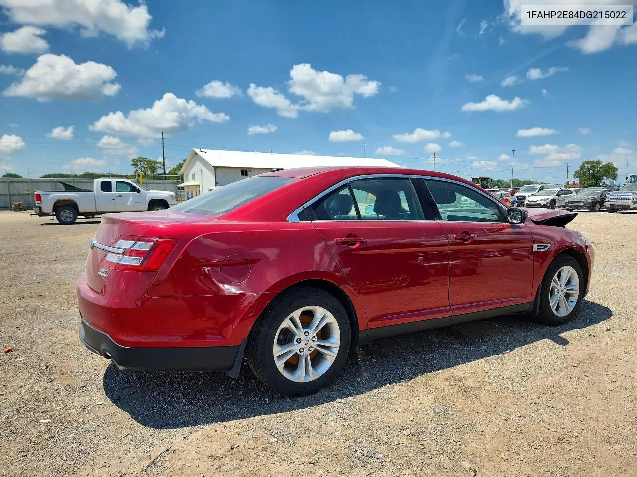 2013 Ford Taurus Sel VIN: 1FAHP2E84DG215022 Lot: 59375316