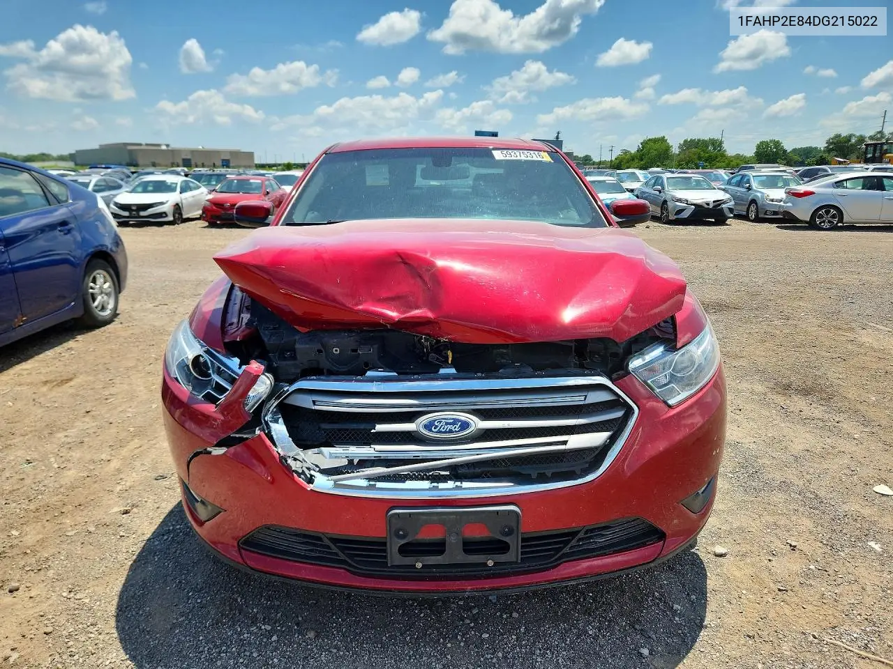 2013 Ford Taurus Sel VIN: 1FAHP2E84DG215022 Lot: 59375316