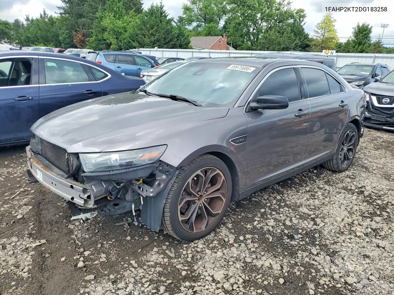 2013 Ford Taurus Sho VIN: 1FAHP2KT2DG183258 Lot: 59975886