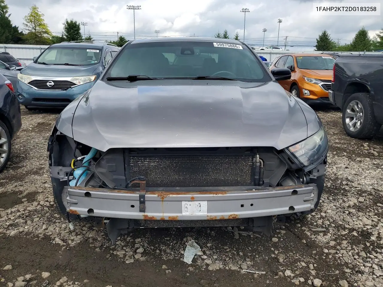 2013 Ford Taurus Sho VIN: 1FAHP2KT2DG183258 Lot: 59975886