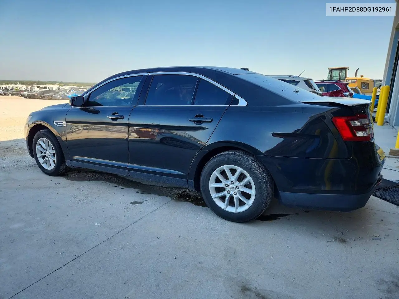 2013 Ford Taurus Se VIN: 1FAHP2D88DG192961 Lot: 60250576