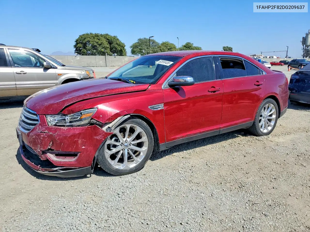 2013 Ford Taurus Limited VIN: 1FAHP2F82DG209637 Lot: 60599406