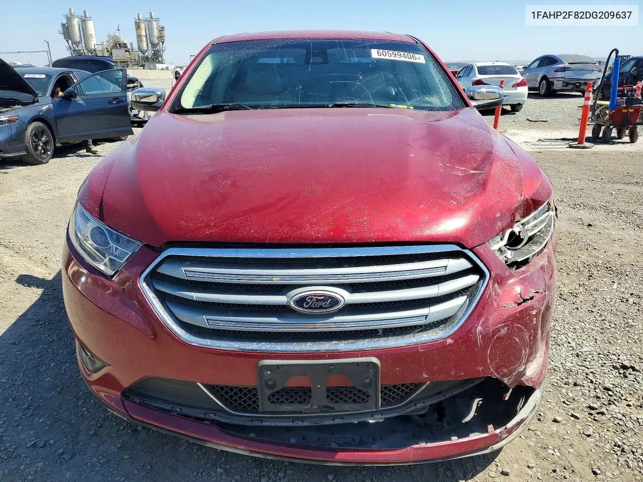 2013 Ford Taurus Limited VIN: 1FAHP2F82DG209637 Lot: 60599406