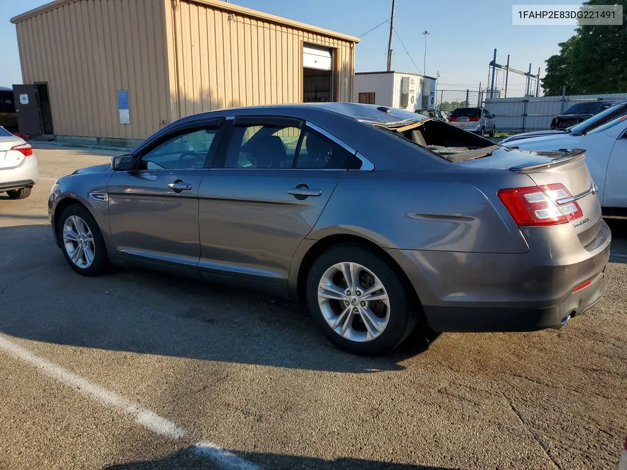 2013 Ford Taurus Sel VIN: 1FAHP2E83DG221491 Lot: 60649826