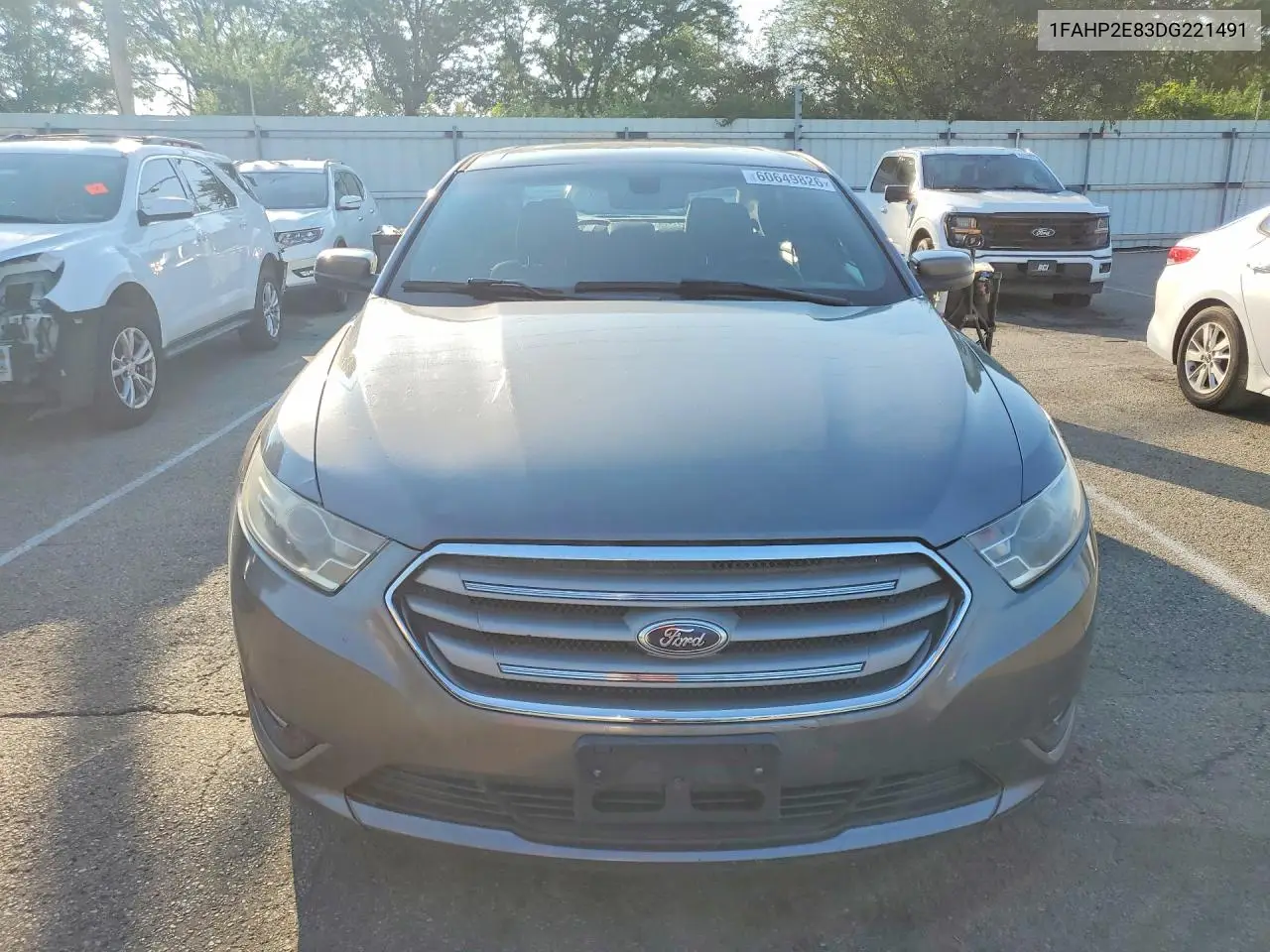 2013 Ford Taurus Sel VIN: 1FAHP2E83DG221491 Lot: 60649826
