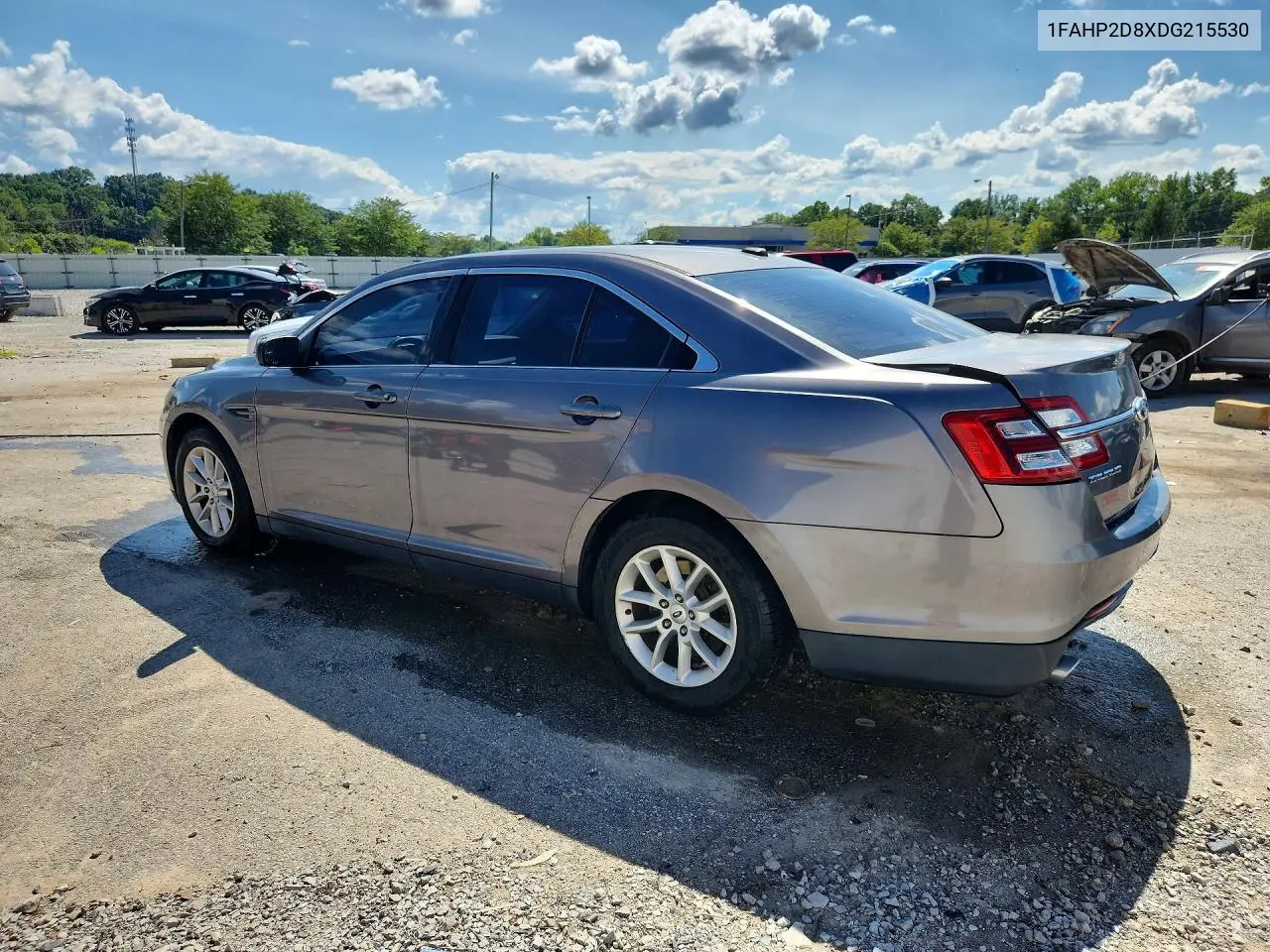 2013 Ford Taurus Se VIN: 1FAHP2D8XDG215530 Lot: 60963106