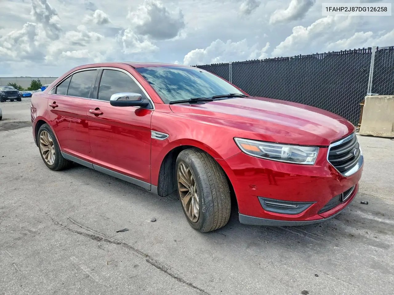 2013 Ford Taurus Limited VIN: 1FAHP2J87DG126258 Lot: 61015016