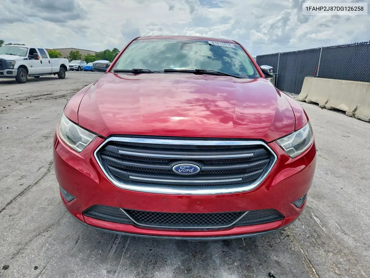 2013 Ford Taurus Limited VIN: 1FAHP2J87DG126258 Lot: 61015016
