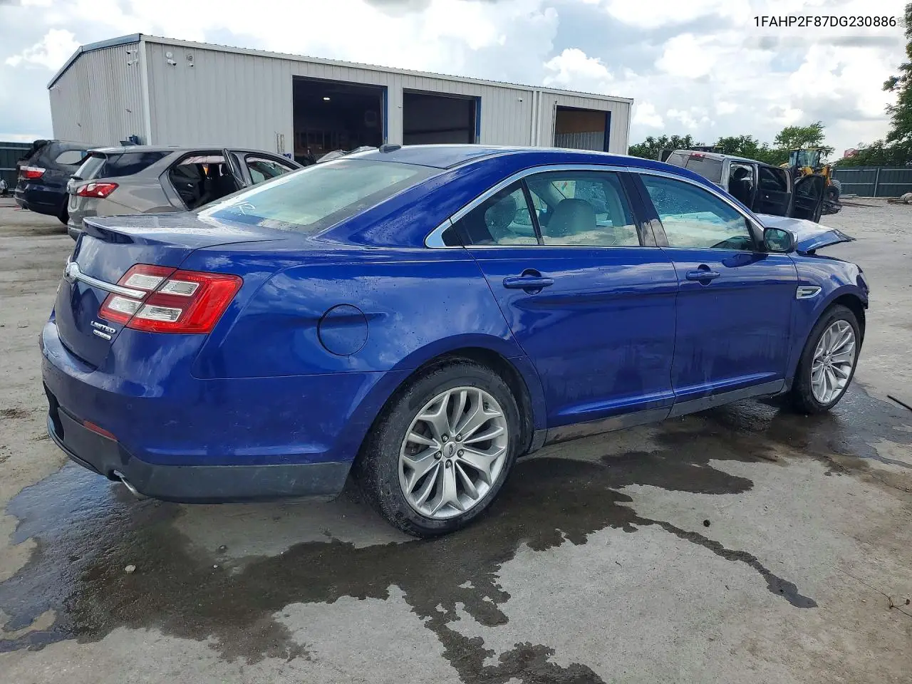 2013 Ford Taurus Limited VIN: 1FAHP2F87DG230886 Lot: 61152696