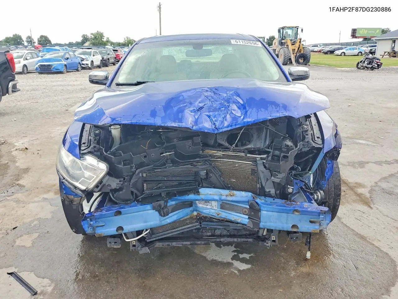 2013 Ford Taurus Limited VIN: 1FAHP2F87DG230886 Lot: 61152696