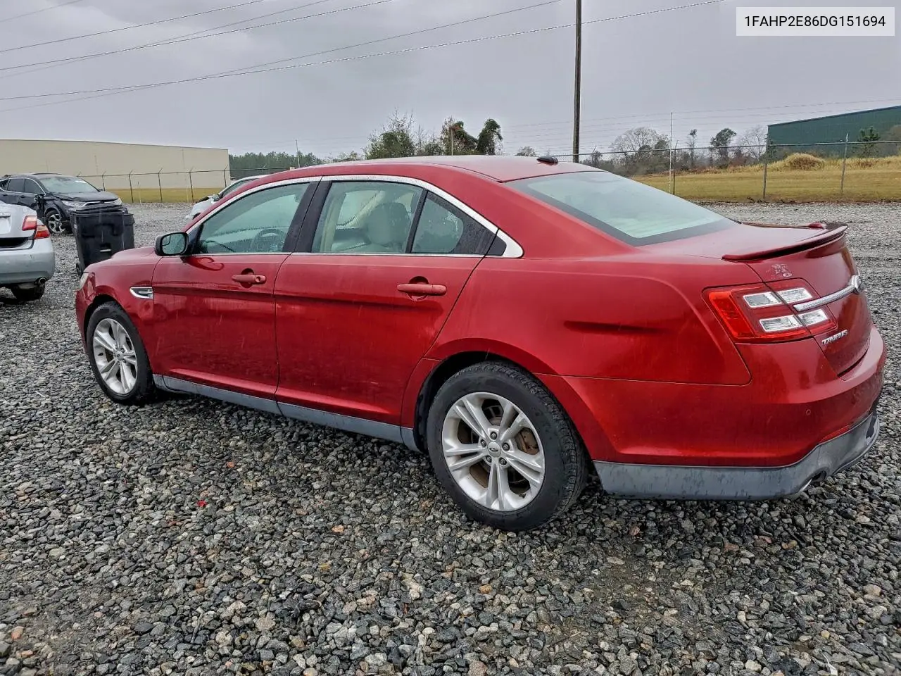 1FAHP2E86DG151694 2013 Ford Taurus Sel