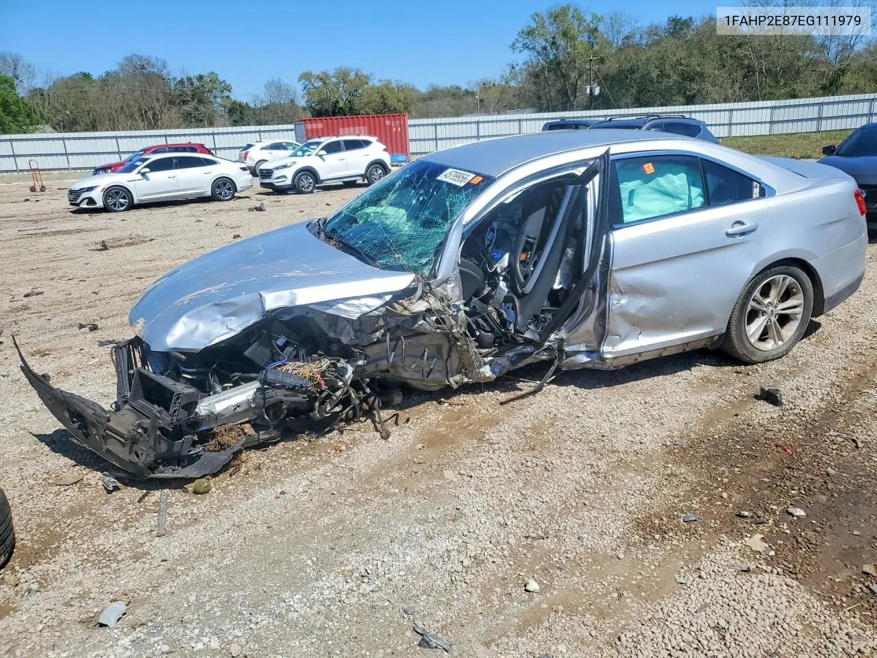 2014 Ford Taurus Sel VIN: 1FAHP2E87EG111979 Lot: 52584676