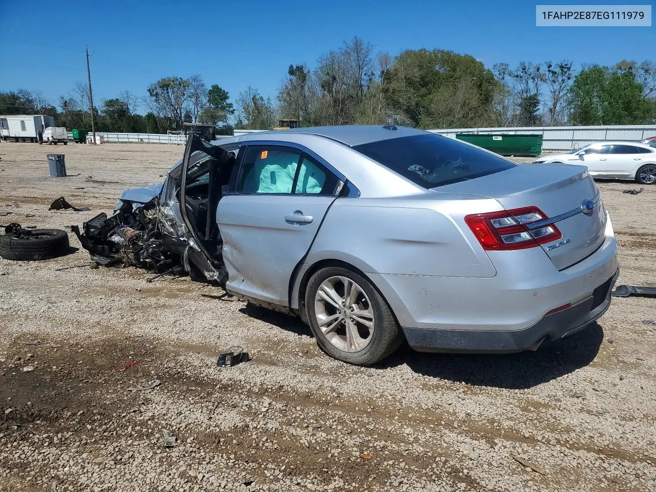 2014 Ford Taurus Sel VIN: 1FAHP2E87EG111979 Lot: 52584676