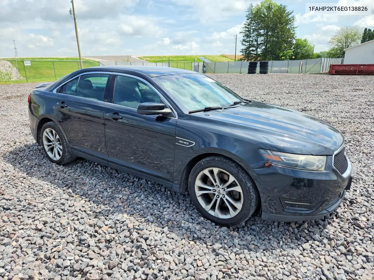 2014 Ford Taurus Sho VIN: 1FAHP2KT6EG138826 Lot: 57519016