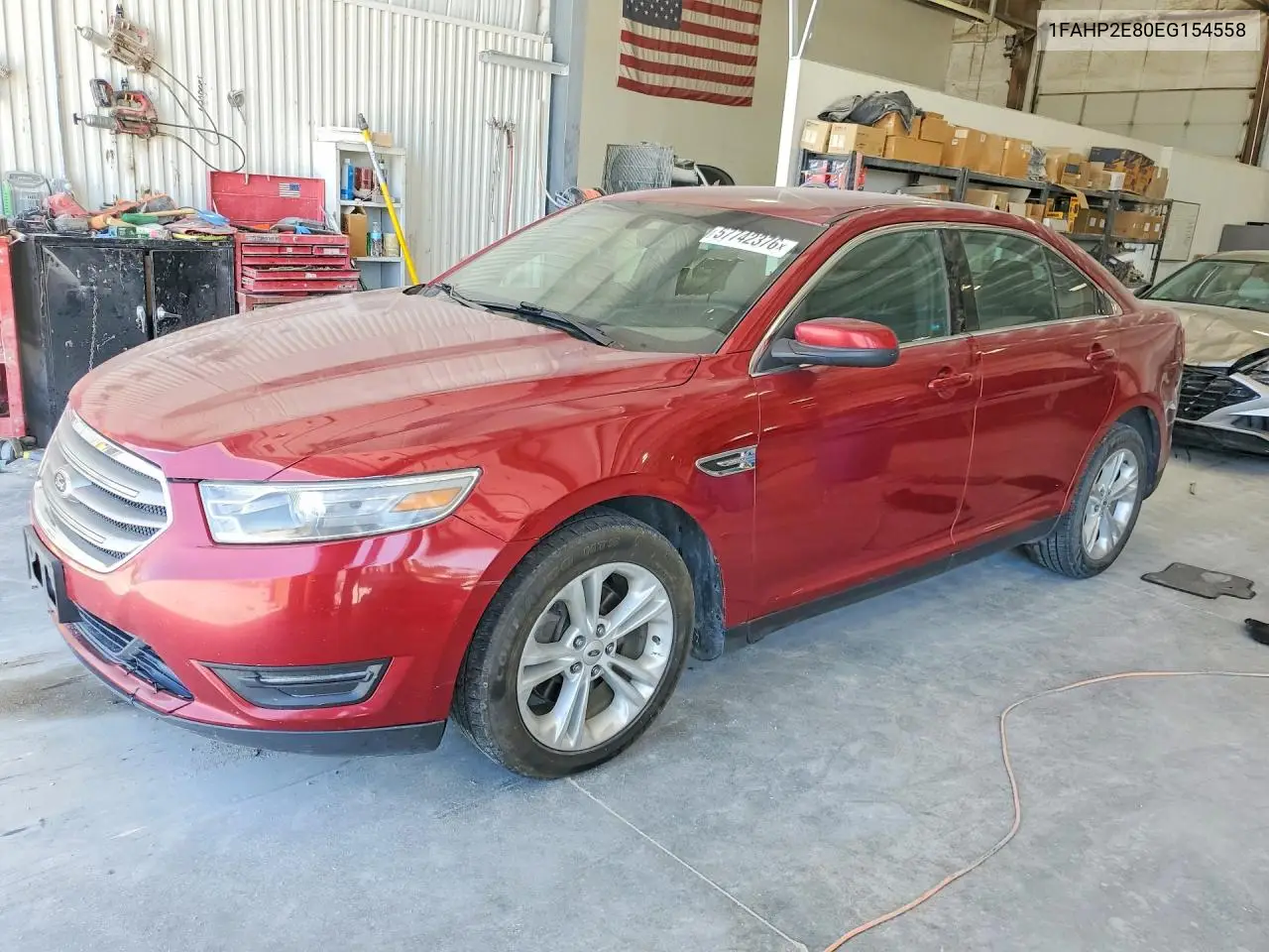 2014 Ford Taurus Sel VIN: 1FAHP2E80EG154558 Lot: 57742376