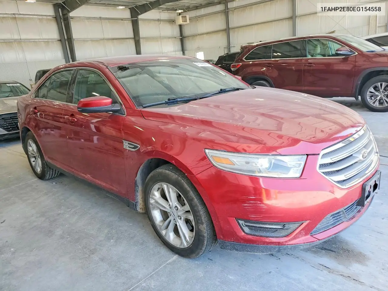 2014 Ford Taurus Sel VIN: 1FAHP2E80EG154558 Lot: 57742376